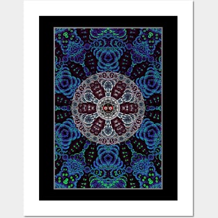 Sacred Mandala Art Posters and Art